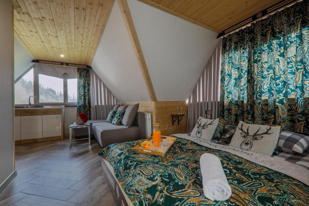 Goralska Villa Apartamenty Z Jacuzzi & Home Spa & Zakopane Поронин Экстерьер фото